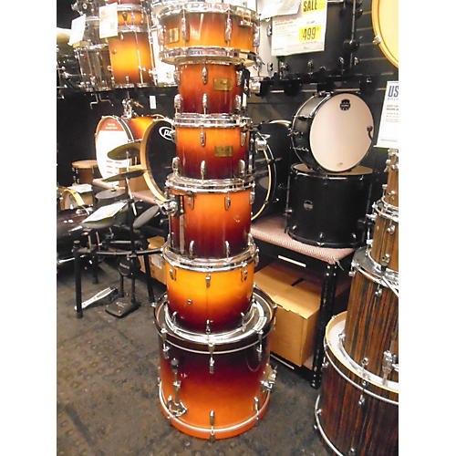 Used Pearl Session Custom Drum Kit Guitar Center