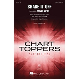 Hal Leonard Shake It Off 2-Part by Taylor Swift Arranged by Roger Emerson