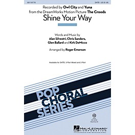 Hal Leonard Shine Your Way (from The Croods) (3-Part Mixed) 3-Part Mixed by Owl City Arranged by Roger Emerson