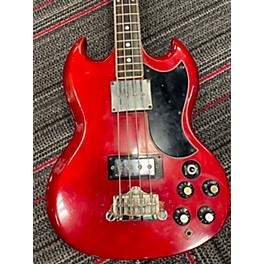 Used Sekova Short Scale Double Cutaway Electric Bass Guitar