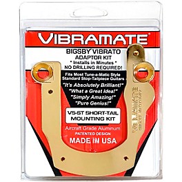 Vibramate Short-Tail V5 Mounting Kit, Gold