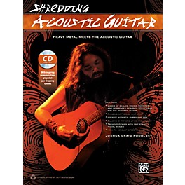 Alfred Shredding Acoustic Guitar Book & CD