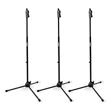 Shure Shure Deluxe Tripod Mic Stand With One-Handed Pistol Grip 3-Pack