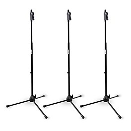Shure Shure Deluxe Tripod Mic Stand With One-Handed Pistol Grip 3-Pack