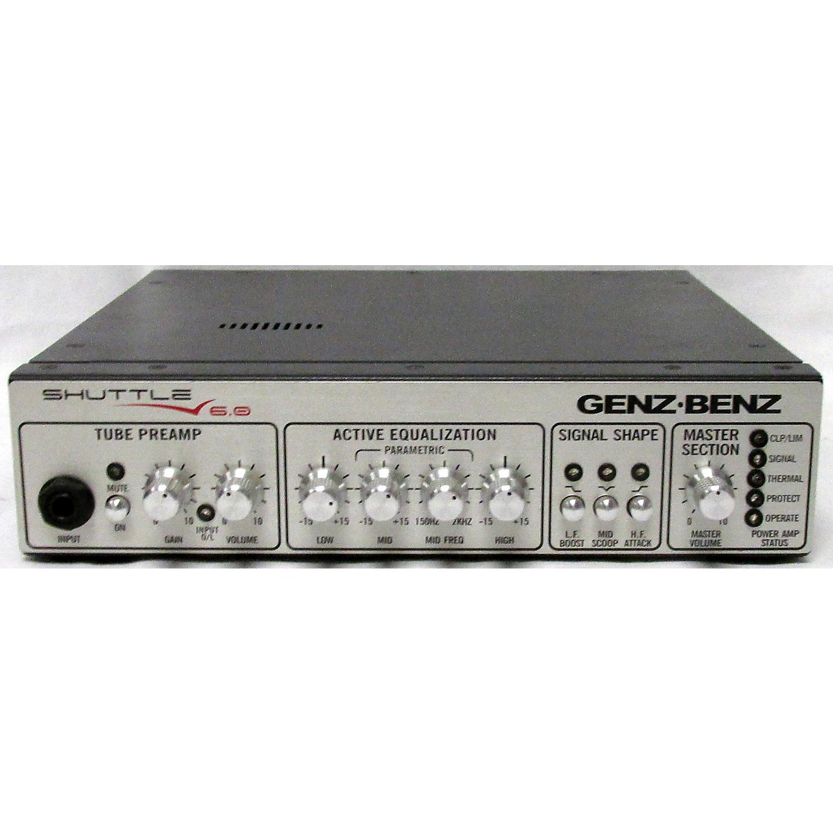 Used Genz Benz Shuttle 6.0 600W Bass Amp Head Guitar Center