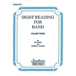 Southern Sight Reading for Band, Book 3 (Bassoon) Southern Music Series by Billy Evans