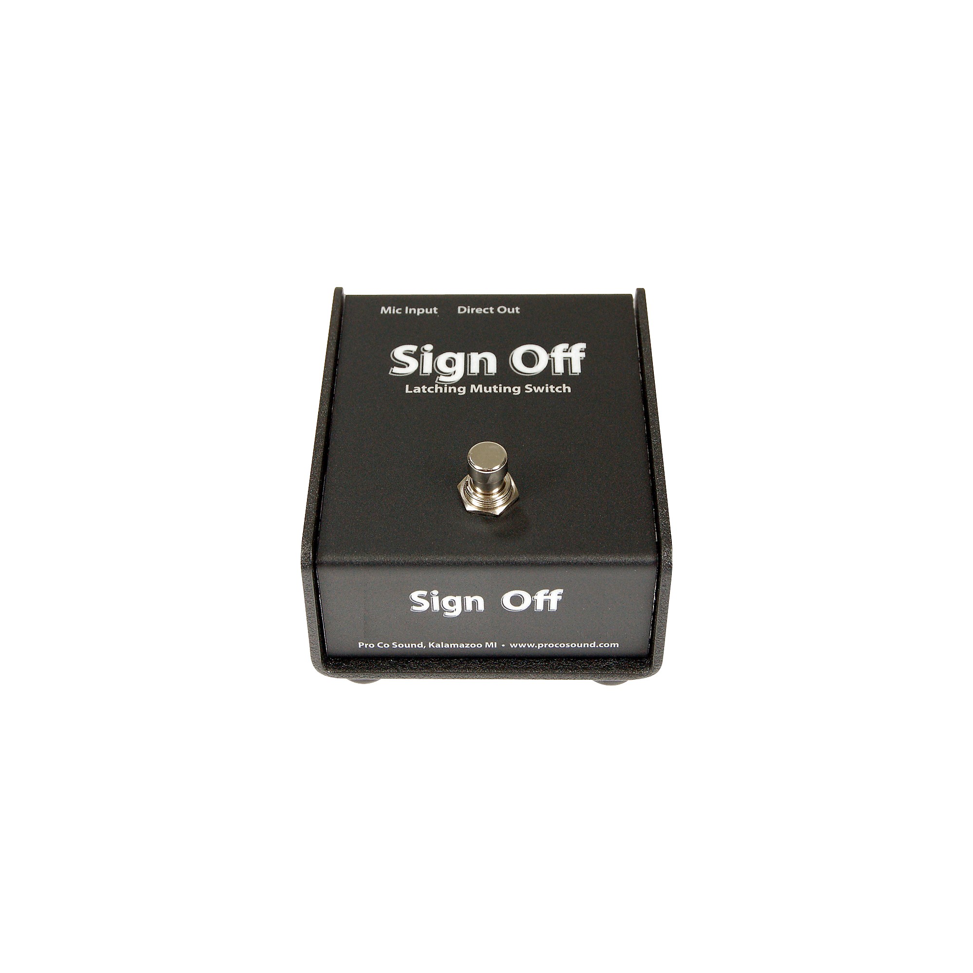 Pro Co Sign Off Latching Mic Mute Switch Guitar Center