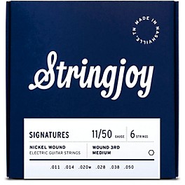Stringjoy Signatures 6 String Nickel Wound Electric Guitar Strings