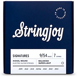 Stringjoy Signatures 7 String Nickel Wound Electric Guitar Strings