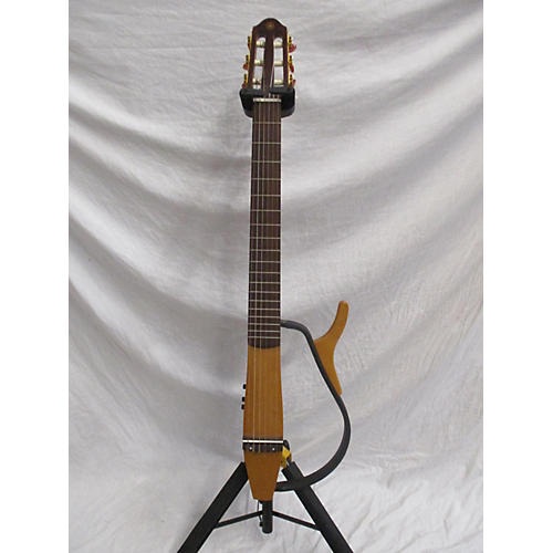 Used Yamaha Silent Guitar Classical Acoustic Electric Guitar Natural