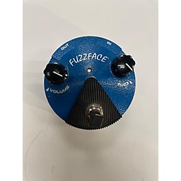 Used Dunlop Silicon Fuzz Face Mini Blue Effect Pedal