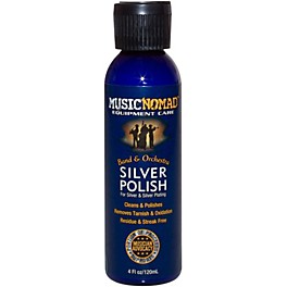 Music Nomad Silver Polish for Silver & Silver-Plated Instruments
