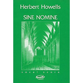 Novello Sine Nomine, Op. 37 SATB Composed by Herbert Howells
