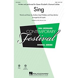 Hal Leonard Sing (Queen Elizabeth's Diamond Jubilee SAB) SAB arranged by Ed Lojeski