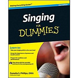 Mel Bay Singing for Dummies, 2nd Edition  Book/CD Set