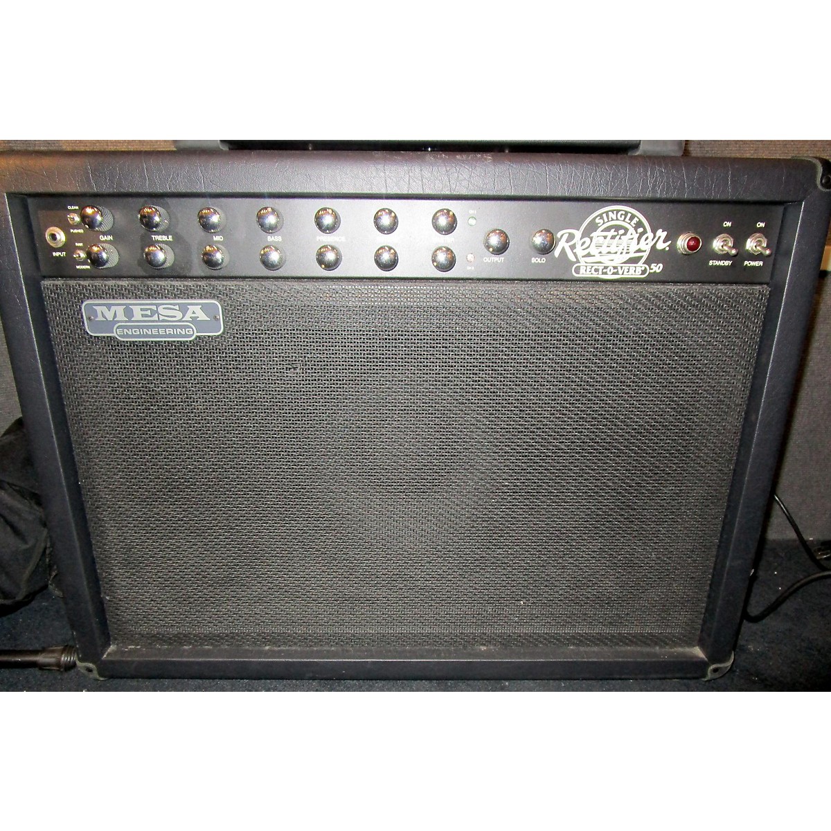 Used Mesa Boogie Single Rectifier 50W Tube Guitar Amp Head Guitar Center