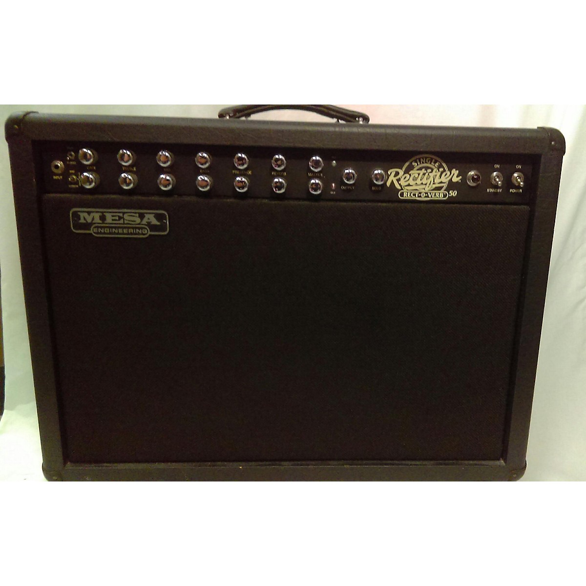 Used Mesa Boogie Single Rectifier 50W Tube Guitar Amp Head Guitar Center