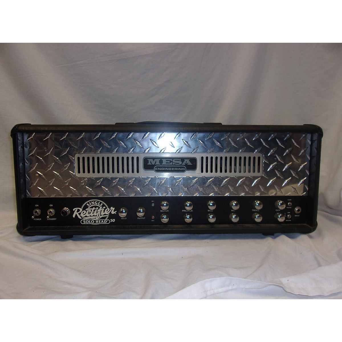 Used Mesa Boogie Single Rectifier 50W Tube Guitar Amp Head Guitar Center