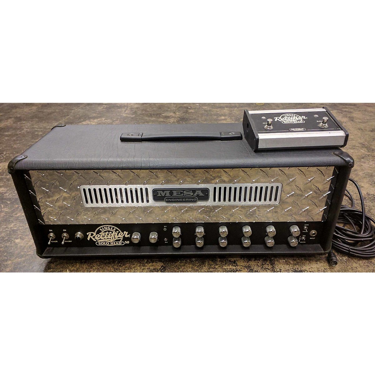 Used Mesa Boogie Single Rectifier 50W Tube Guitar Amp Head Guitar Center