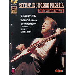 Cherry Lane Sittin' In with Rocco Prestia of Tower of Power Bass Guitar Tab Songbook with CD