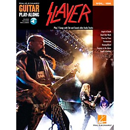Hal Leonard Slayer Guitar Play-Along Volume 156 Book/Audio Online