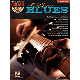 Hal Leonard Slow Blues - Guitar Play-Along Volume 94 (Book/Online Audio)
