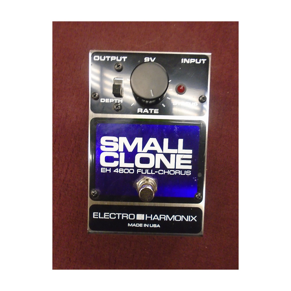 Used ElectroHarmonix Small Clone Analog Chorus Effect Pedal Guitar