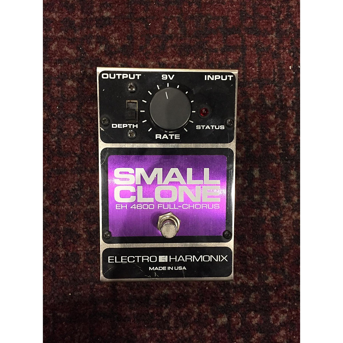 Used ElectroHarmonix Small Clone Analog Chorus Effect Pedal Guitar