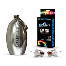Earasers Small Musicians Plugs and Carrying Case Bundle