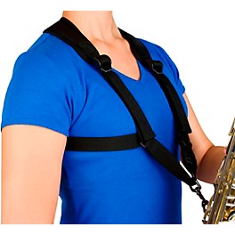 Open Box Protec Smaller Padded Harness For Alto / Tenor / Baritone Saxophone Level 1 With Metal Snap