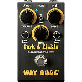 Open Box Way Huge Electronics Smalls Pork & Pickle Bass Overdrive Effects Pedal