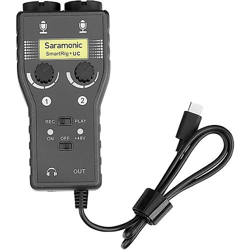 Saramonic Smartrig Uc Two Channel Audio Interface For Usb Type C Android Devices Tablets Pcs Guitar Center