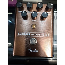 Used Fender Smolder Acoustic OD Effect Pedal