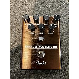 Used Fender Smolder Acoustic Od Effect Pedal
