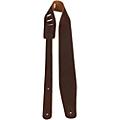 Perri's Soft Italian Leather Guitar Strap Coconut Brown 2.5 in.