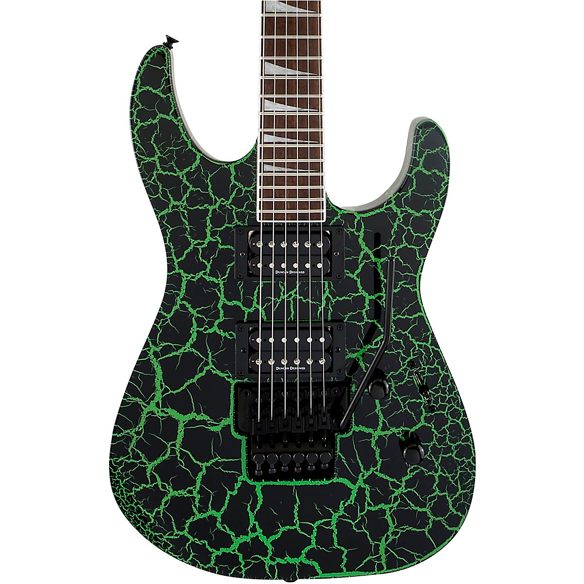 Jackson Soloist SLX Crackle Electric Guitar Green Crackle | Guitar Center