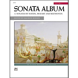 Alfred Sonata Album Volume 1 Intermediate/Early Advanced Piano