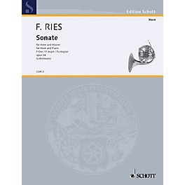 Schott Sonata F Major Op. 34 (Horn and Piano) Schott Series