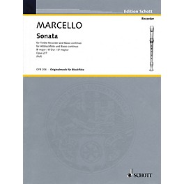 Hal Leonard Sonata For Treble Recorder And Basso Continuo Op 2 No 7 Woodwind Ensemble Series