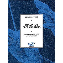 Novello Sonata for Oboe and Piano Music Sales America Series