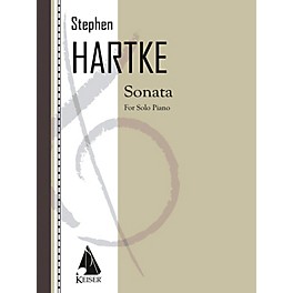 Lauren Keiser Music Publishing Sonata for Solo Piano LKM Music Series Composed by Stephen Hartke