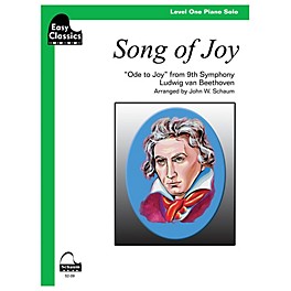 SCHAUM Song Of Joy Educational Piano Series Softcover