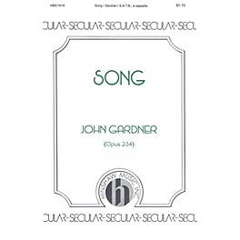 Hinshaw Music Song SATB composed by John Gardner