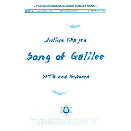 Transcontinental Music Song of Galilee SATB composed by Julius Chajes