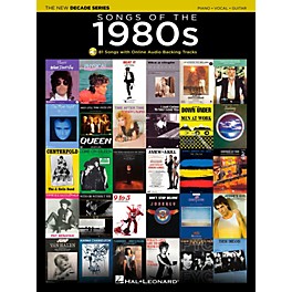 Hal Leonard Songs Of The 1980's - The New Decade Series with Optional Online Play-Along Backing Tracks
