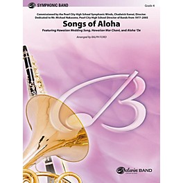 Alfred Songs of Aloha Concert Band Level 4 Set