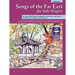 Alfred Songs of the Far East for Solo Singers Book & Acc. CD Medium High