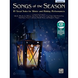 Alfred Songs of the Season Medium High Book & Acc. CD