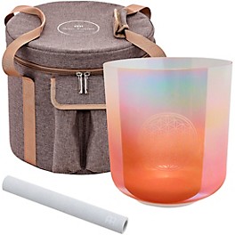 MEINL Sonic Energy Essence Crystal Singing Bowl - 9", Flower of Life,