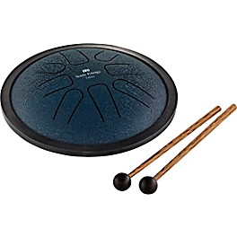 Open Box MEINL Sonic Energy G Minor Small Steel Tongue Drum Level 1  Navy Blue